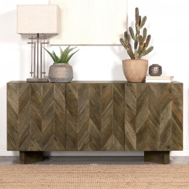 Tyler 3-door Solid Wood... 2