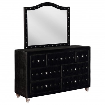 Deanna 7-drawer Upholstered...