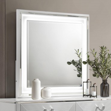 Cassia Dresser Mirror White... 2