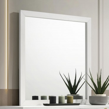 Marceline Dresser Mirror White 2