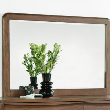 Maderia Dresser Mirror Walnut 2