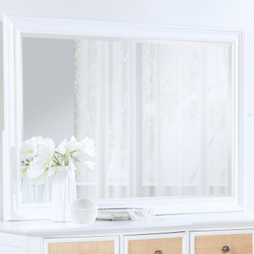 Bexhill Dresser Mirror White 2