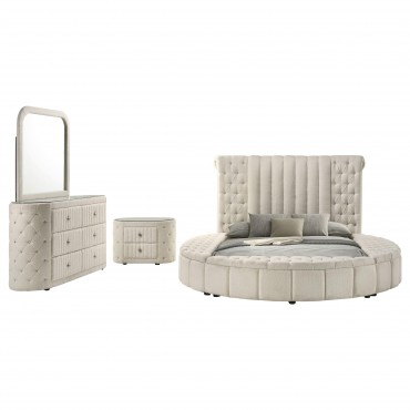 Sonya 4-piece Upholstered... 2