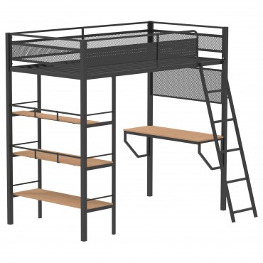 Campus 3-shelf Metal Twin...