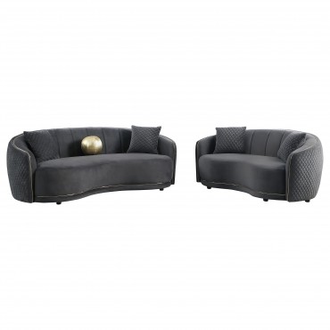 Brookside 2-piece Velvet... 2