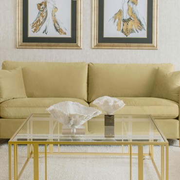 Corliss Upholstered Curved... 2