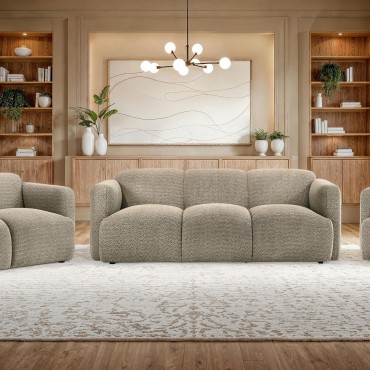 Dorset 3-piece Upholstered...