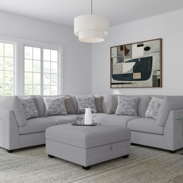 Cambria 6-piece Upholstered...