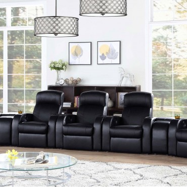 Cyrus 7-piece Upholstered... 2