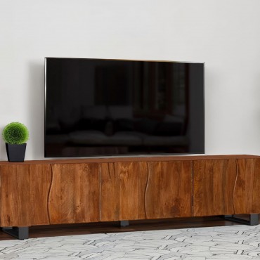 Trask 86-inch Wood TV Stand... 2