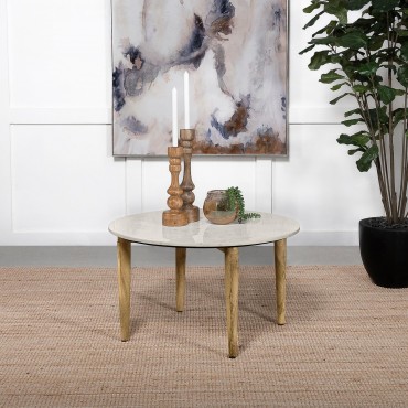 Aldis Round Marble Top... 2