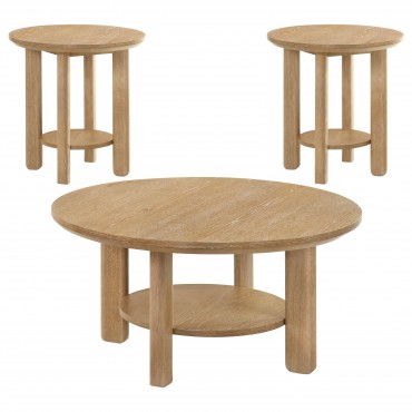 Ottowa 3-piece Round Wood... 2