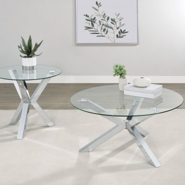 Kenzie 2-piece Round Coffee...