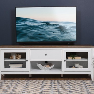 Hollis 2-door Wood 67-inch... 2