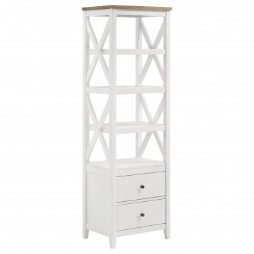 Hollis 4-shelf Wood Media...