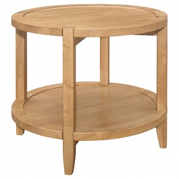 Camillo Round Solid Wood...