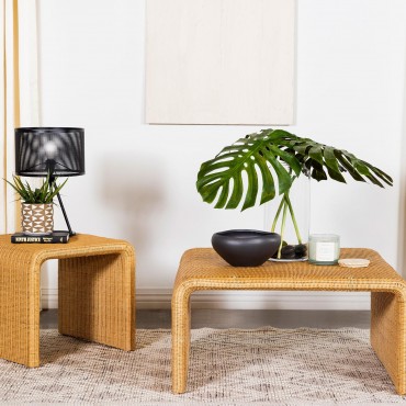 Cahya 2-piece Rattan Coffee...