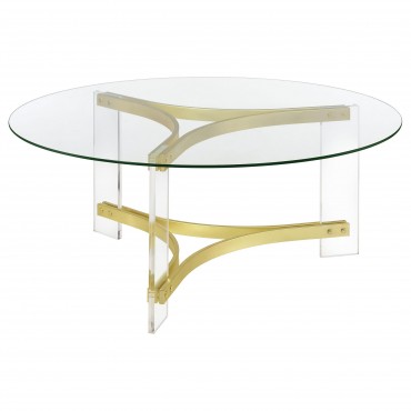 Janessa Round Glass Top...