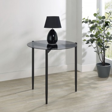 Rosalie Round Smoked Glass... 2