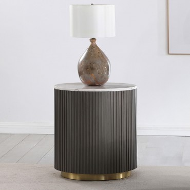 Jason Round Marble Top Side... 2