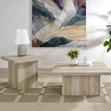 Devar 2-piece Square Coffee...