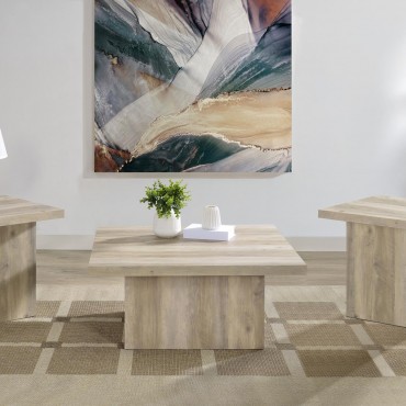 Devar 3-piece Square Coffee...