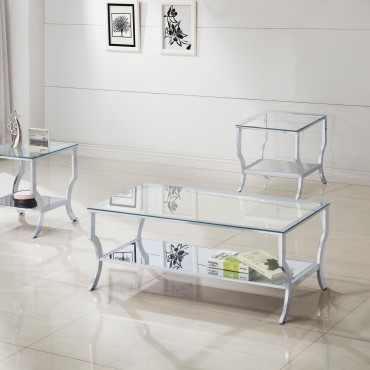 Saide 3-piece Glass Top...