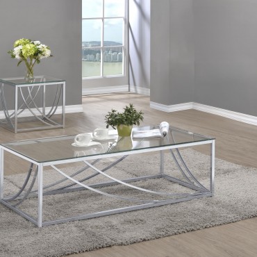 Lille 2-piece Glass Top...