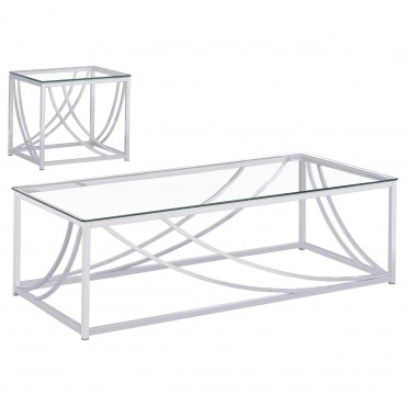Lille 2-piece Glass Top... 2