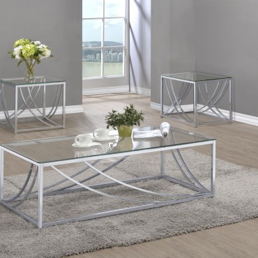 Lille 3-piece Glass Top...