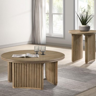 Adina 2-piece Round Coffee...