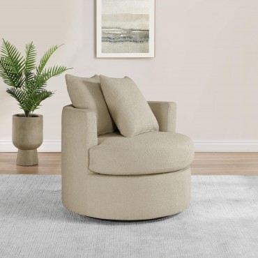 Debbie Upholstered Swivel... 2
