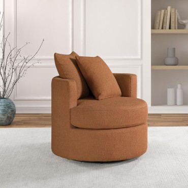 Debbie Upholstered Swivel... 2