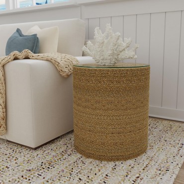 Halden Round Woven Seagrass... 2