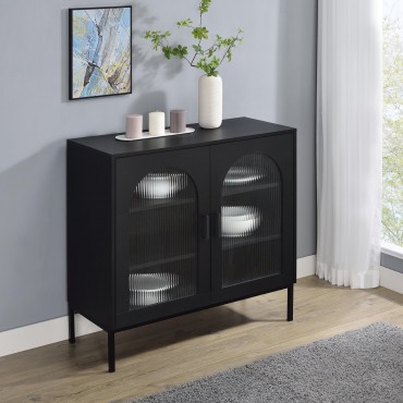 Jess 2-door Arched Fluted... 2