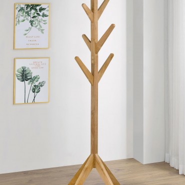 Margaret Solid Wood Coat... 2