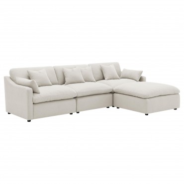 Hobson 4-piece Upholstered... 2