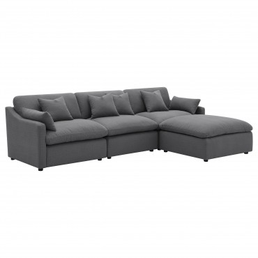 Hobson 4-piece Upholstered...