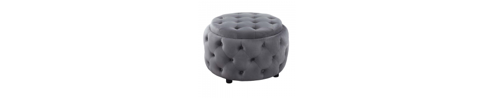 Ottomans Chicago | Poufs & Storage Ottomans